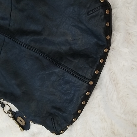 Fossil Black Leather Shoulder Bag - Picture 3 of 13